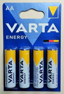 Батарейка VARTA ENERGY AA BL4 (цена за 1 шт.)