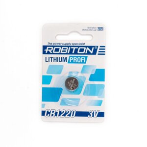 Батарейка ROBITON CR1220 3V BL1 литиевая