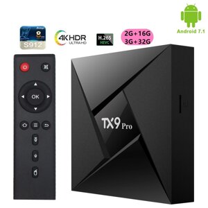 Смарт ТВ приставка Android TV BOX TX9 Pro 2G/ 16G