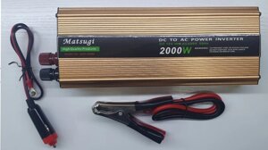 Инвертор 12V- 220V Matsugi MSC-2000A 2000W