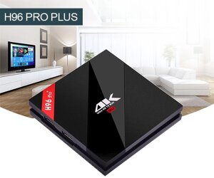 Смарт тв приставка android TV BOX 4K H96 pro+ 2G/16G