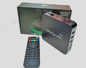 Смарт ТВ приставка Android TV BOX MXQ-4K Ultra HD 5G 1G/ 8G Android 11.1, процессор RK3229