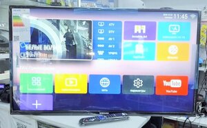 Телевизор LED-42K6000 SMART, WI-FI, android TV Q30F