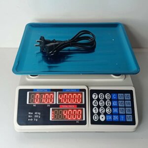 Весы торговые электронные, модель 500, до 40kg