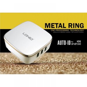Зарядное устройство AFKA-TECH AK6704 3xUSB 7A QuickCharge 2.0