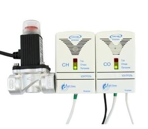 Система автоматического контроля загазованности САКЗ-МК-2-1Аi DN 25 НД ГГ (природный газ+оксид углерод)