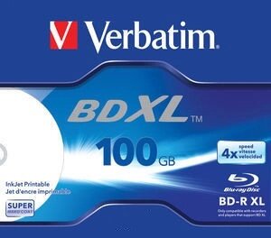 BD-R XL 100GB 4x Verbatim Printable