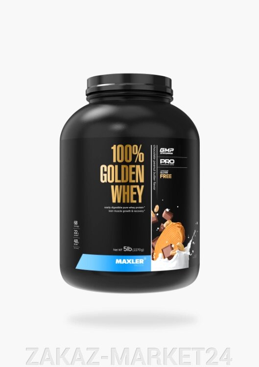 100% Golden Whey Шоколадно-Арахисовая Паста Банка 2270г от компании ZAKAZ-MARKET24 - фото 1