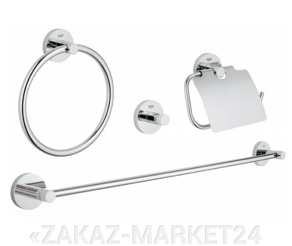 40776001 Essentials Набор аксессуаров 4 в 1 Master Bathroom от компании «ZAKAZ-MARKET24 - фото 1