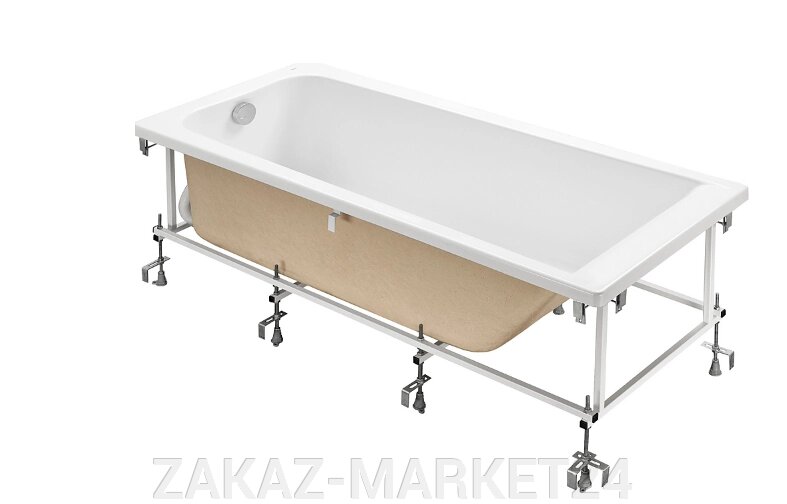 7248507000 Акриловая ванна прямоугольная Elba 170 x 75 белая ( без монтажного комплекта ) от компании «ZAKAZ-MARKET24 - фото 1