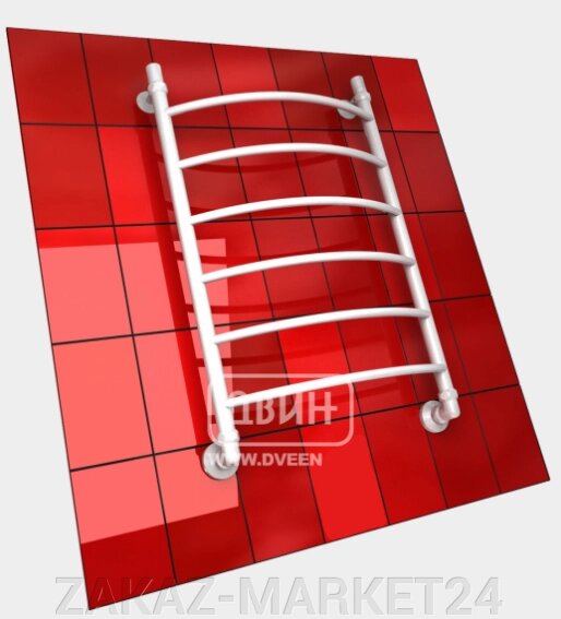 73866303 Полотенцесушитель ДВИН R 60/60 1"-1/2" Водяной (К3 Белый) от компании ZAKAZ-MARKET24 - фото 1