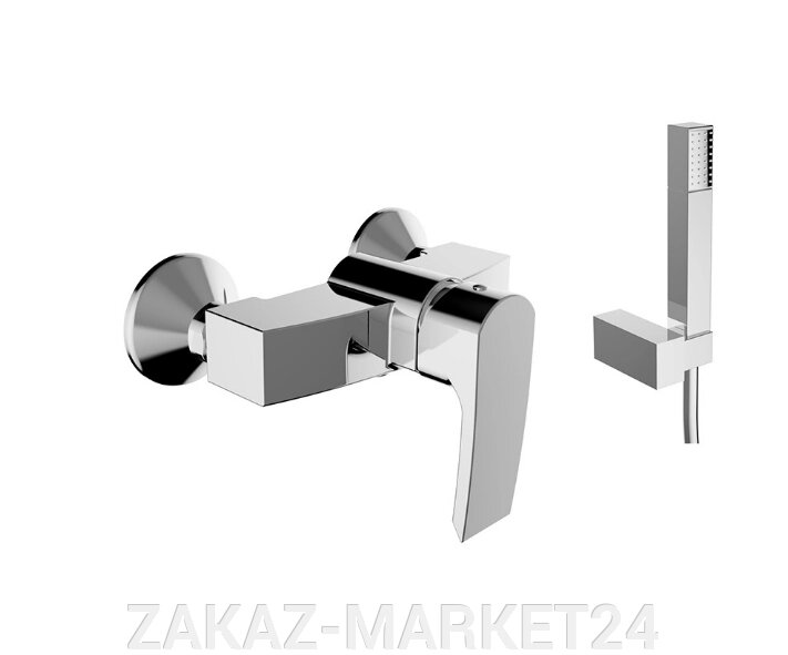 8Q20011-002 Смеситель Teorema Merida для душа хром (в комплекте) от компании «ZAKAZ-MARKET24 - фото 1