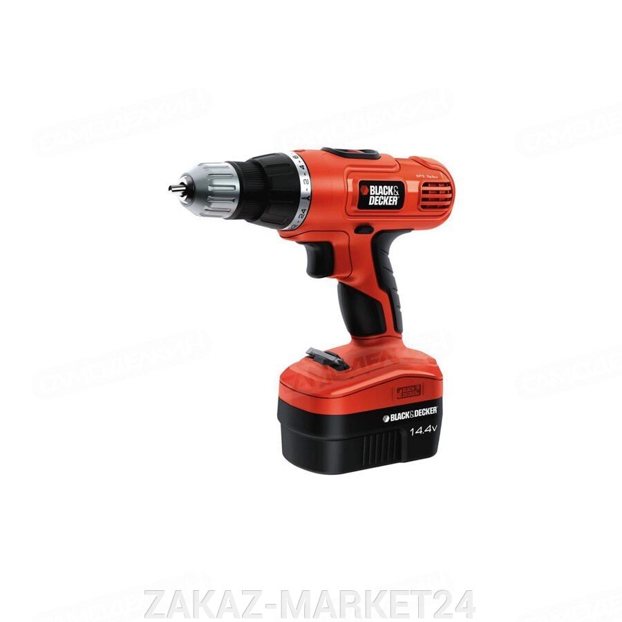 Аккумуляторная дрель-шуруповерт Black&Decker EPC14CAB от компании «ZAKAZ-MARKET24 - фото 1