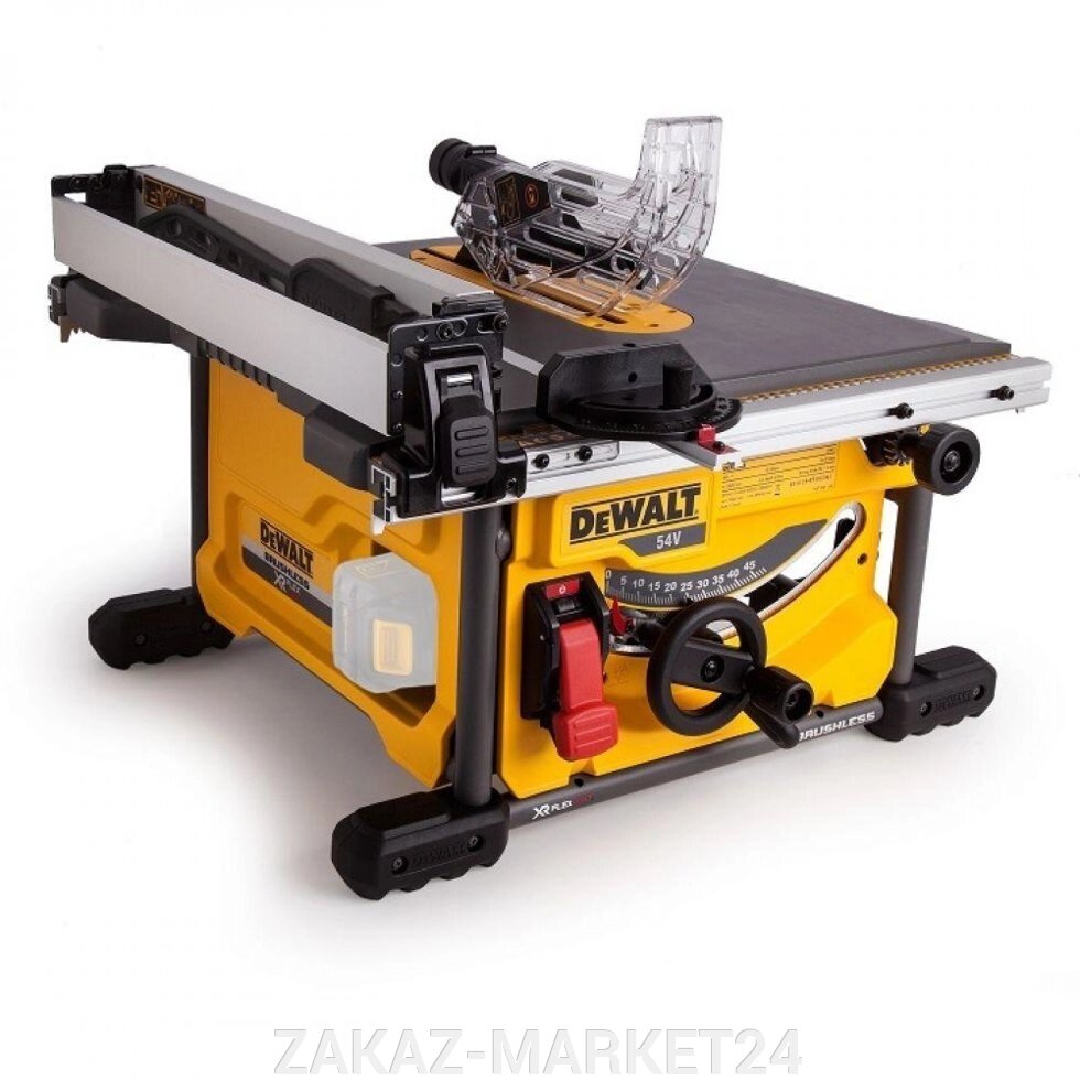 Аккумуляторная настольная пила DEWALT FLEXVOLT DCS7485N, 54 В, XR от компании «ZAKAZ-MARKET24 - фото 1