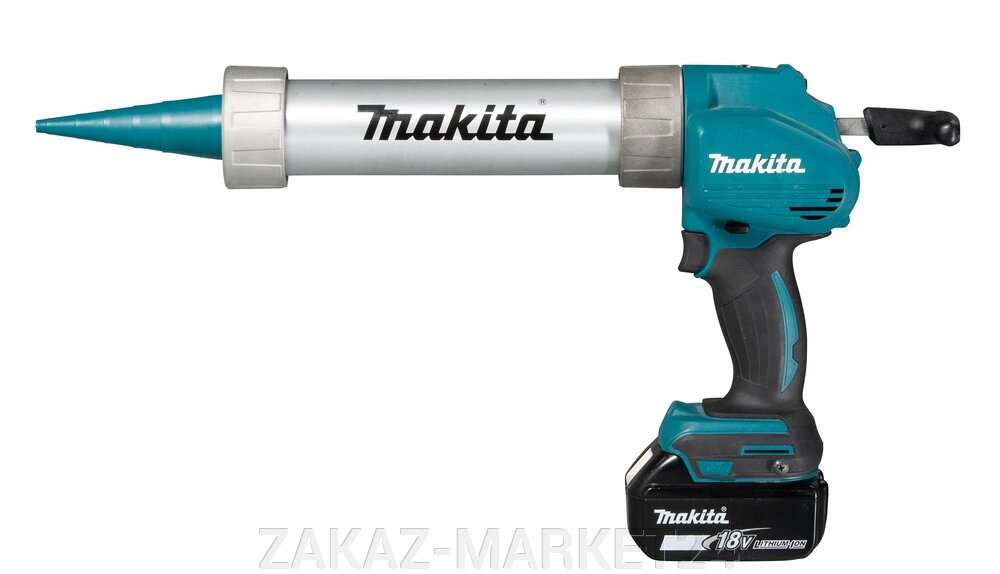 Аккумуляторный пистолет для герметика Makita DCG180RYE от компании ZAKAZ-MARKET24 - фото 1