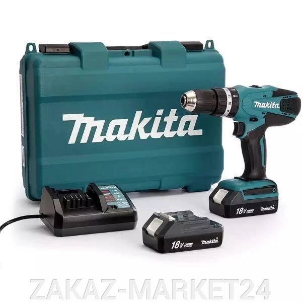 Аккумуляторный ударный шуруповерт Makita HP 457 DWE от компании ZAKAZ-MARKET24 - фото 1