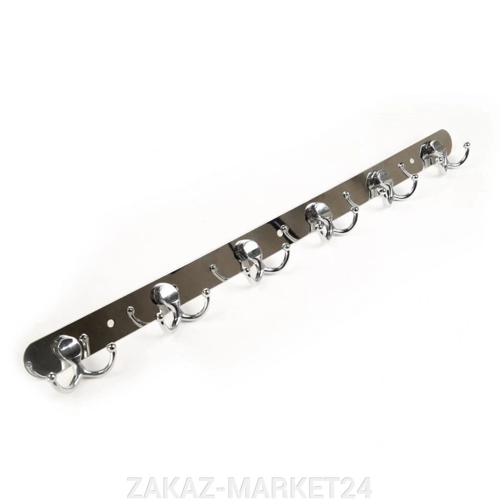Аквалиния крючки на планке 6 шт B8816 от компании «ZAKAZ-MARKET24 - фото 1