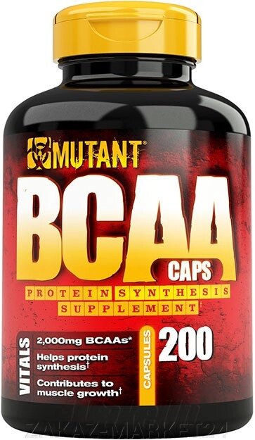 Аминокислотный комплекс MUTANT BCAA 200 CAPS. от компании ZAKAZ-MARKET24 - фото 1