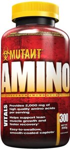 Аминокислоты Mutant Amino, 300 tab.