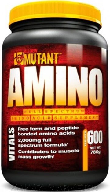 Аминокислоты  Mutant Amino, 600 tab. от компании «ZAKAZ-MARKET24 - фото 1