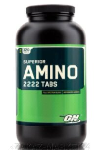 Аминокислоты OPTIMUM NUTRTION SUPER AMINO 2222,  320 TAB. от компании «ZAKAZ-MARKET24 - фото 1