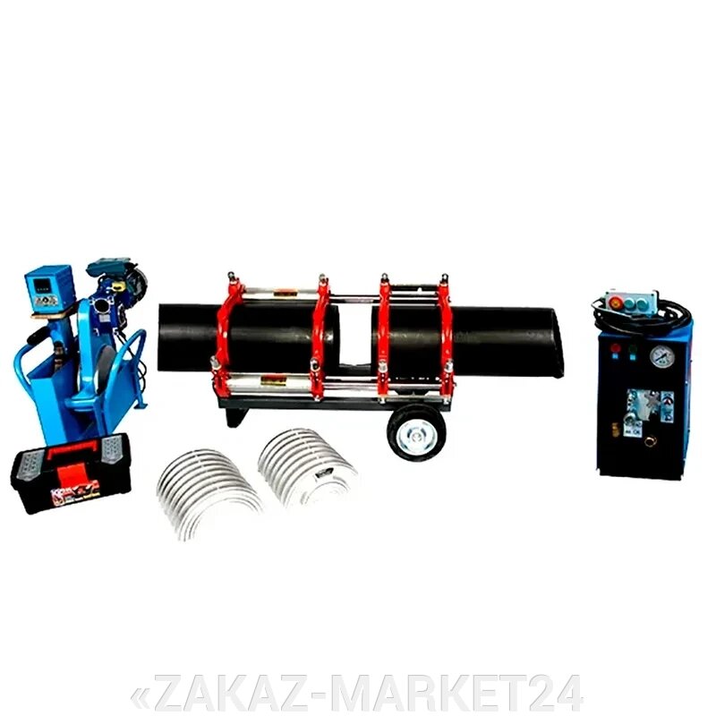 Аппарат стыковой сварки пластиковых труб Turan Makina AL250 (Ø 75-250мм) от компании «ZAKAZ-MARKET24 - фото 1