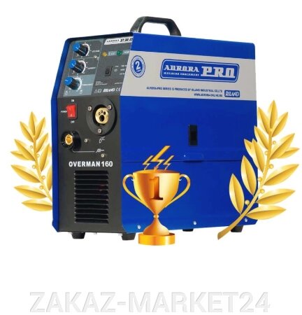 Aurora СВАРОЧНЫЙ АППАРАТ OVERMAN 160 MOSFET/AURORA-PRO от компании ZAKAZ-MARKET24 - фото 1