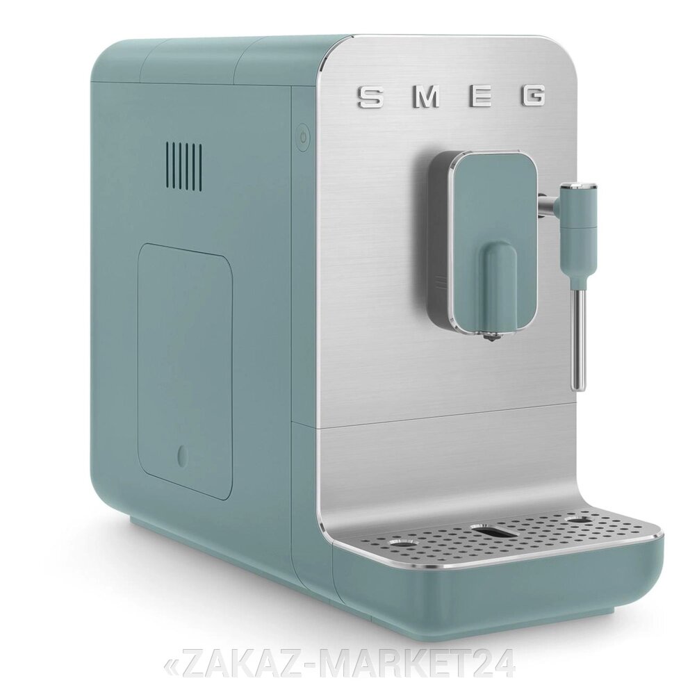 Автоматическая кофемашина SMEG BCC02EGMEU цвет матовый изумрудно-зеленый от компании «ZAKAZ-MARKET24 - фото 1