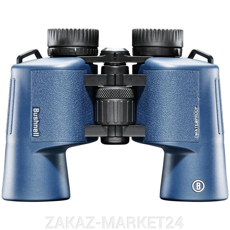 Бинокль BUSHNELL Мод. H2O DARK BLUE BaK-4 PORRO PRISM  10X42 от компании «ZAKAZ-MARKET24 - фото 1