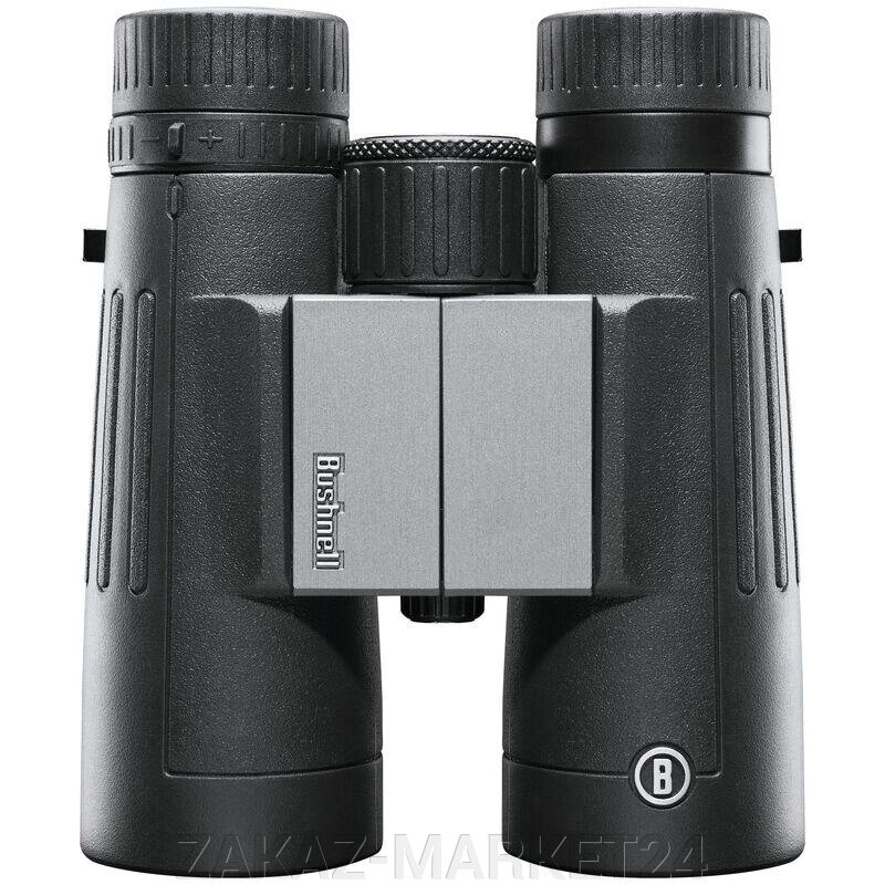 Бинокль BUSHNELL Мод. POWERVIEW 2.0 BLACK/ALUMINIUM BK-7 ROOF PRISM 10X42 от компании «ZAKAZ-MARKET24 - фото 1