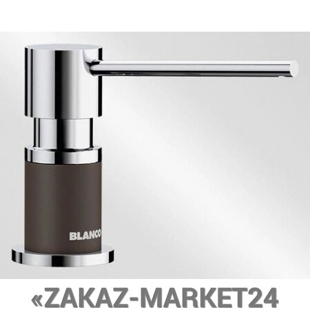 Blanco 525815 Дозатор Lato хром/кофе от компании «ZAKAZ-MARKET24 - фото 1