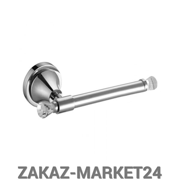 Бумагодержатель Fixsen Sofita Crystal SF-35010В без крышки от компании ZAKAZ-MARKET24 - фото 1