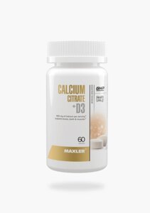 Calcium Citrate + D3 60 таблеток