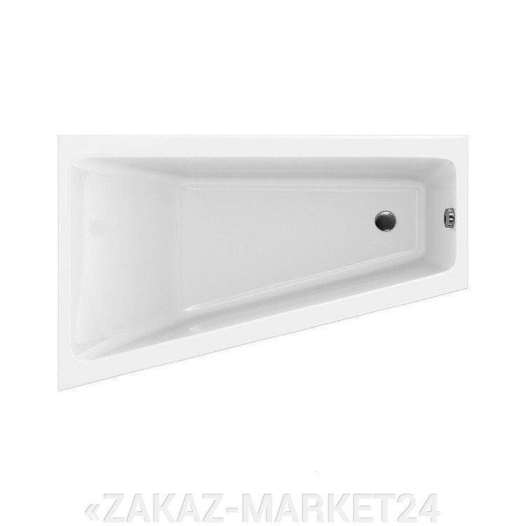 Cersanit. Ванна асимметричная CREA 160x100, левая, белый, P-WA-CREA*160-LNL от компании «ZAKAZ-MARKET24 - фото 1
