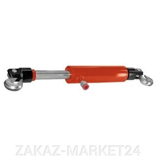Цилиндр гидравлический, 10 т, стяжной усиленный с крюками Matrix от компании «ZAKAZ-MARKET24 - фото 1