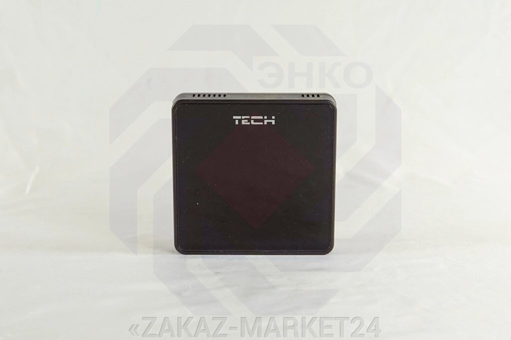 Датчик температуры комнатный TECH STEROWNIKI ST-C-8R черный от компании «ZAKAZ-MARKET24 - фото 1