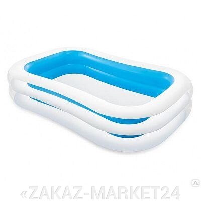 Детский надувной бассейн 262х175х56см "Ванна" INTEX от компании «ZAKAZ-MARKET24 - фото 1