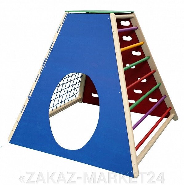 Детский спортивный комплекс для улицы и дома «Пирамида» от компании «ZAKAZ-MARKET24 - фото 1