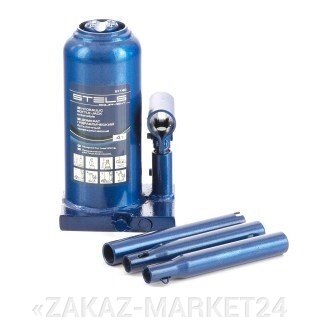 Домкрат гидравлический бутылочный телескопический, 4 т, h подъема 190-480 мм Stels от компании «ZAKAZ-MARKET24 - фото 1
