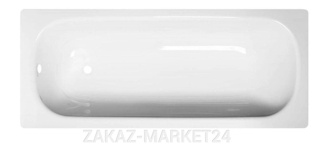 DONNA VANNA Ванна стальная с полимерным покрытием Reimar c о/подставкой 150*70*40 (белая орхидея) от компании «ZAKAZ-MARKET24 - фото 1