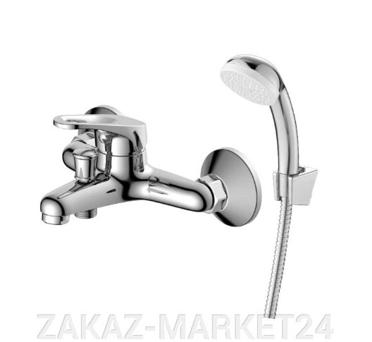 DR21035 Смеситель одноручный для ванны с коротким изливом, хром от компании «ZAKAZ-MARKET24 - фото 1
