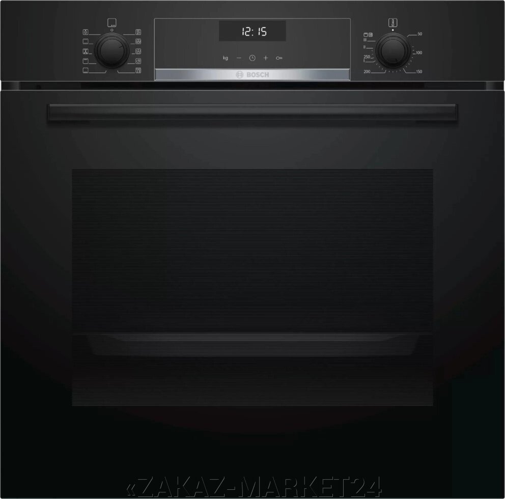 Духовой шкаф Bosch HBG 537 NB0R черный от компании «ZAKAZ-MARKET24 - фото 1