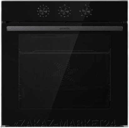 Духовой шкаф Gorenje BO6725E02BG чёрный от компании «ZAKAZ-MARKET24 - фото 1