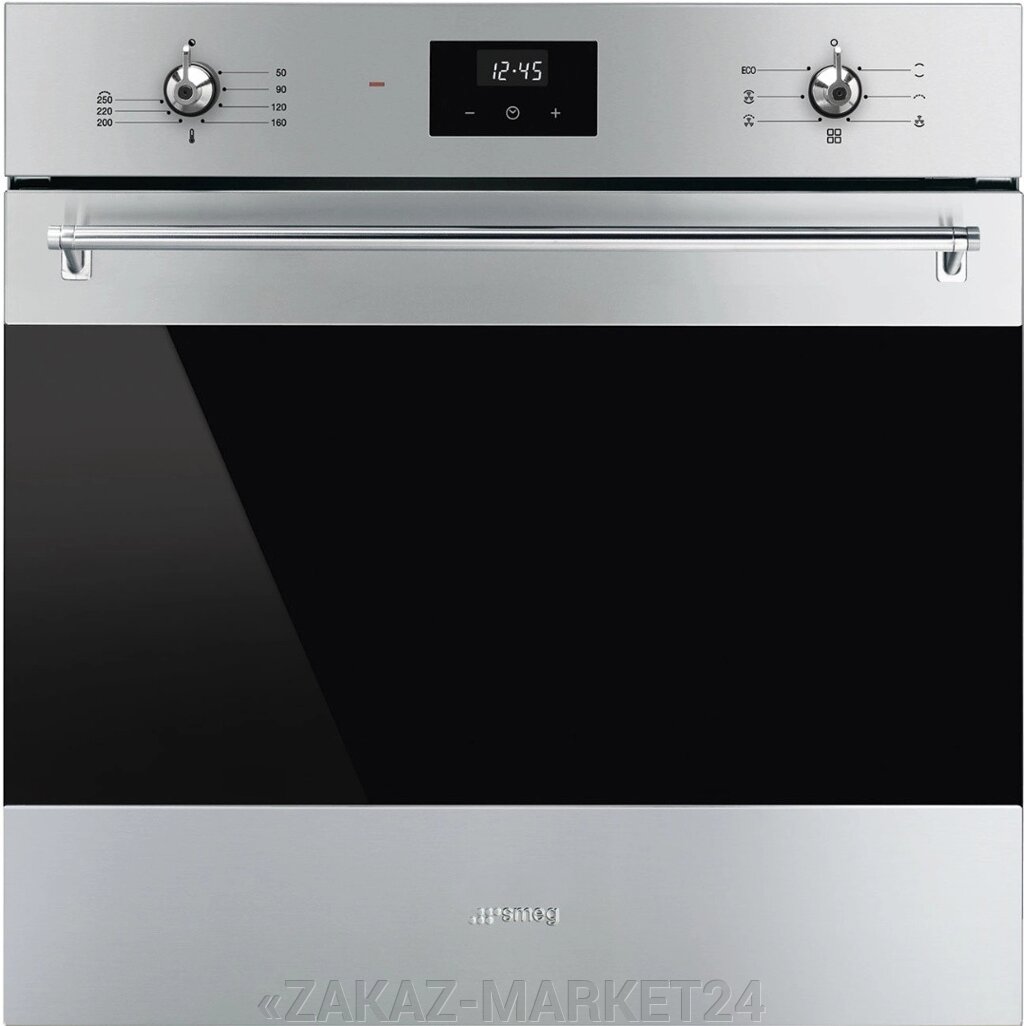 Духовой шкаф Smeg SF6300VX серый от компании «ZAKAZ-MARKET24 - фото 1