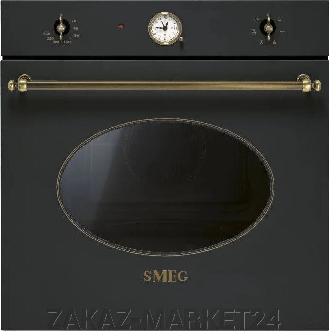Духовой шкаф Smeg SF800AO черный от компании «ZAKAZ-MARKET24 - фото 1