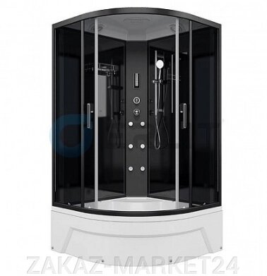 Душевая кабина Erlit ER5720TB4 1200*1200*2150 высокий поддон, тонированное стекло. от компании ZAKAZ-MARKET24 - фото 1