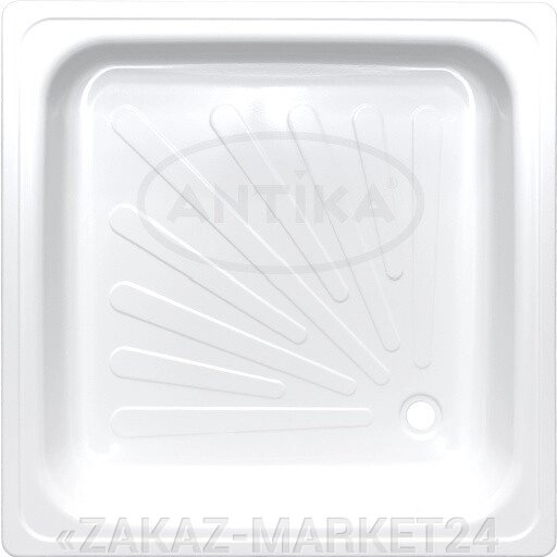 Душевой поддон ANTIKA APS-80101 80x80 белый от компании «ZAKAZ-MARKET24 - фото 1