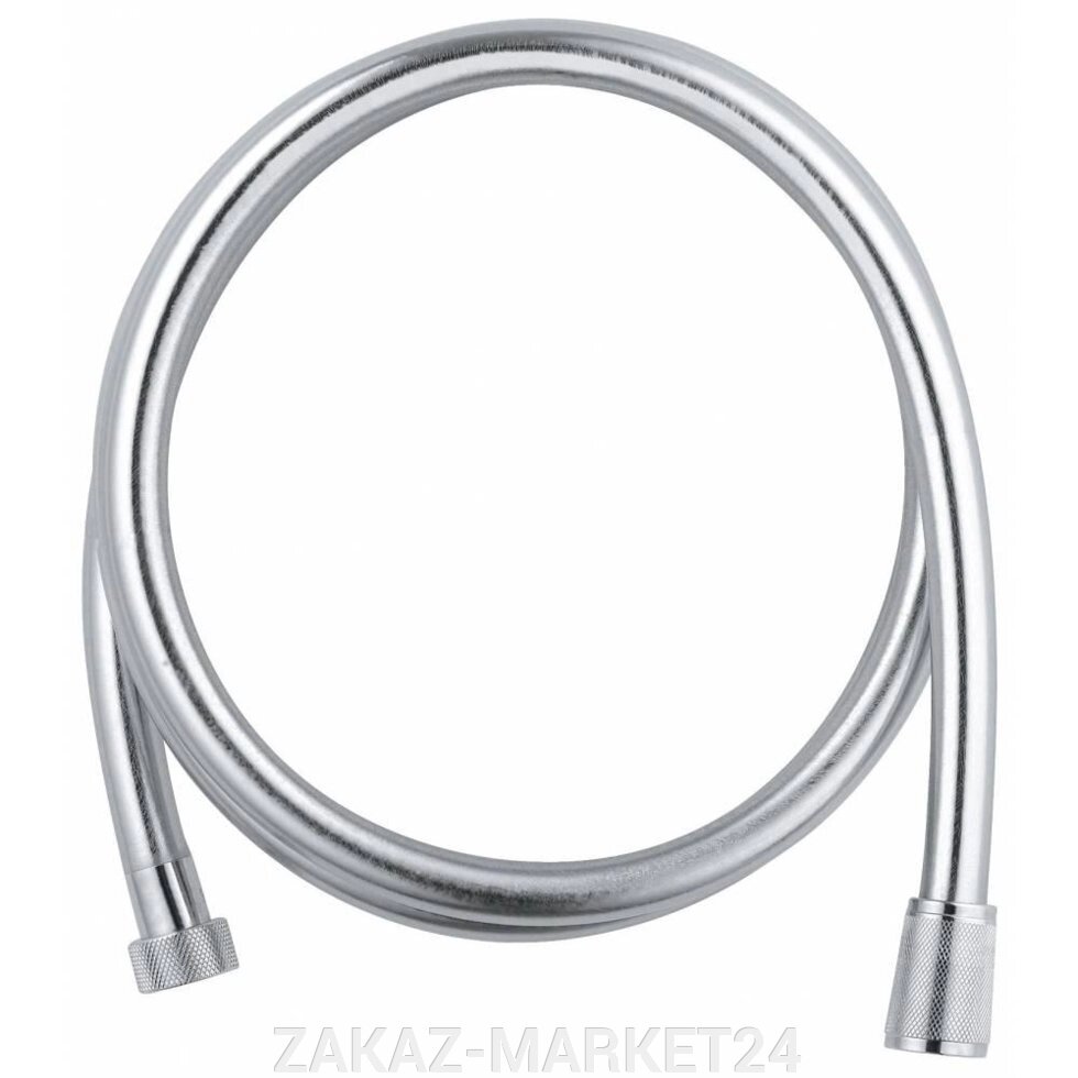 Душевой шланг GROHE Silverflex Longlife 1250 мм, хром (26335000) от компании «ZAKAZ-MARKET24 - фото 1