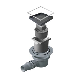 Душевой трап Pestan Confluo Standard Dry 1 Ceramic 13000107 полированная сталь