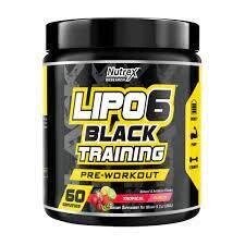 Энергетик N. O. LIPO 6 BLACK training, 264 GR.